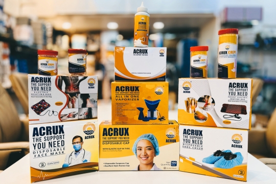 Acrux Range of Products gargsurgical