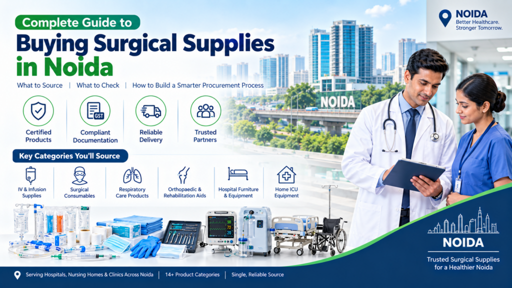 Medical Equipment Suppliers in Noida: Surgical Buying Guide