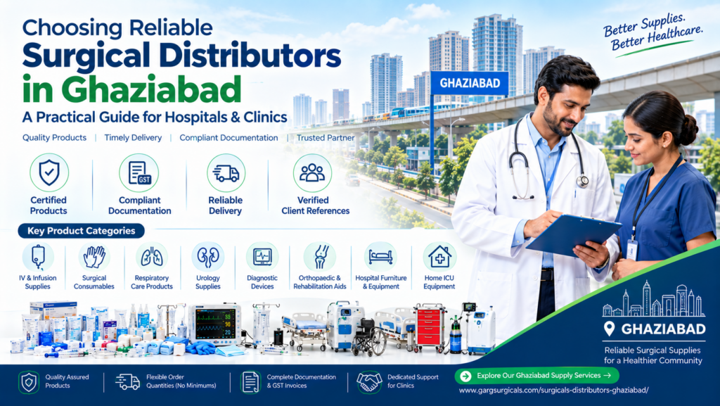 How to Choose the Right Surgical Products Supplier in Ghaziabad